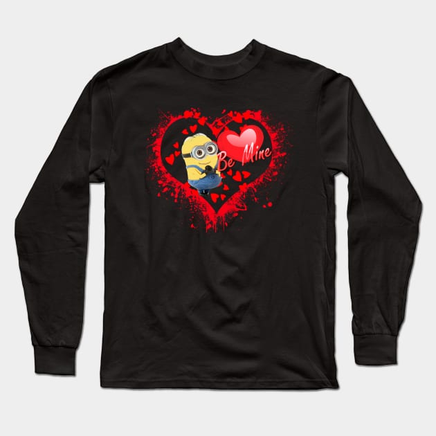 Happy Valentines day - Be Mine! Long Sleeve T-Shirt by DanielJones